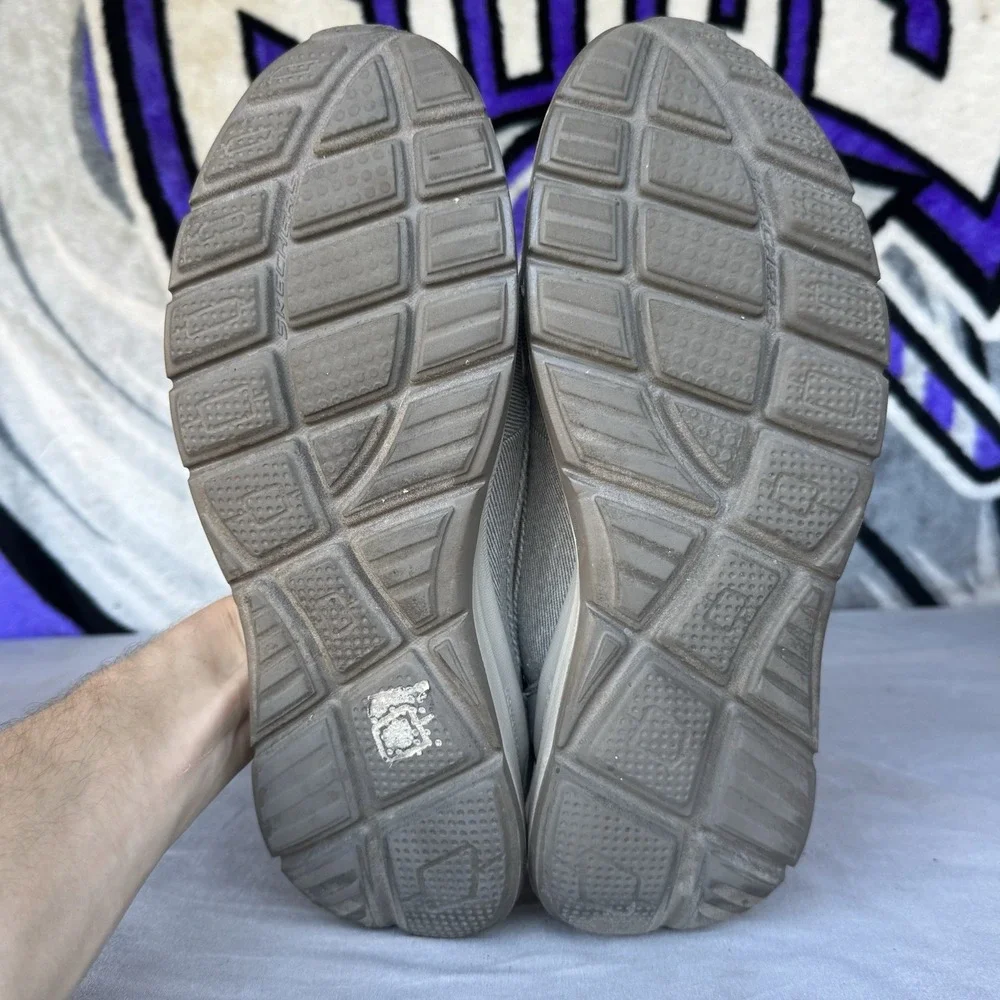 Size 13 - Skechers Shoes Mens Taupe Swift Fit Moc Toe Memory‎ Foam 255010S